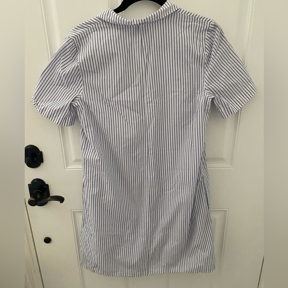 Madewell Striped Swingout Shirt Dress - Picture 4 of 6